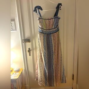 Davi & Dani Colorful Maxi Sundress NWT size Large